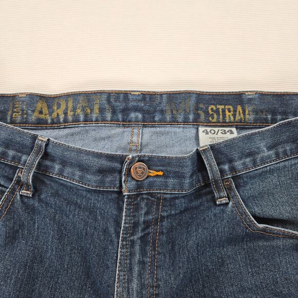 Ariat Rebar M5 Straight DuraStretch Edge Stackable‎ Straight Leg Jean Size 40 - Picture 4 of 10
